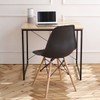 Magic Clean Smart Home Easy Simple Wood Basic Desk 80 Black
