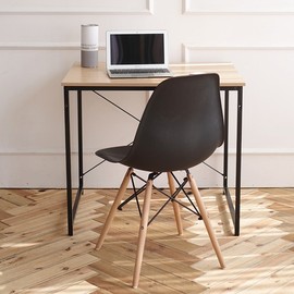 Magic Clean Smart Home Easy Simple Wood Basic Desk 80 Black