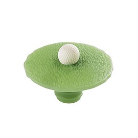 Charles Viancin - Golf Silicone Bottle Stopper - Creates an Airtight Seal on Standard Bottles - BPA-Free, Food-Grade Silicone - Dishwasher Safe