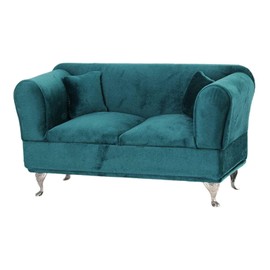 MagiDeal Miniature Dolls Accessories, Jewellery Box, Organiser, Furniture, Ornaments, Storage Box, Bedroom Decoration, Jewellery, Storage Box for Neck, Double Sofa 1