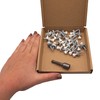 SKIR'CO Pack of 25 Roofing Screws 4.8 x 25 mm