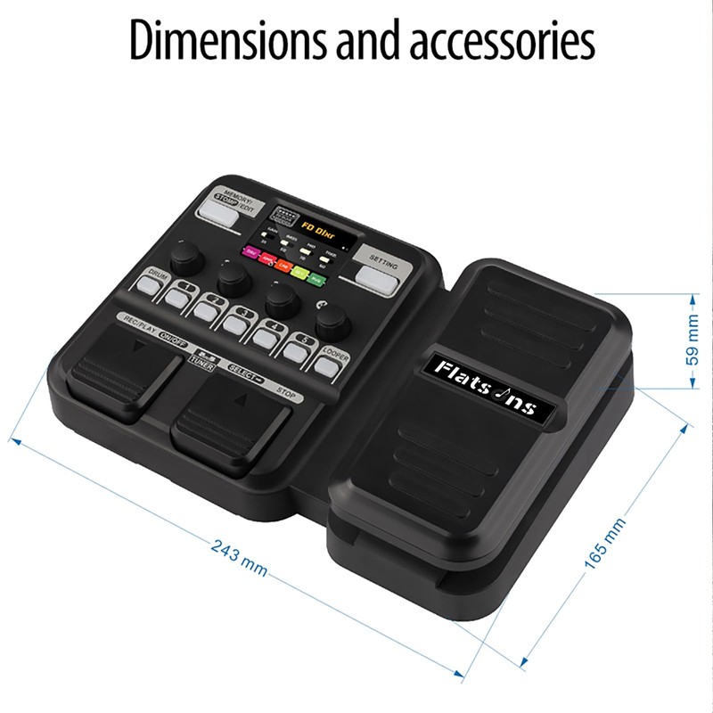 Multi-Effects Processor for Electric Guitar