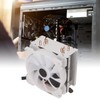 CPU Cooler RGB Fast Efficient Cooling Fan Computer Heat Dissipation