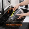 Slow Cold Press Juicer Machine: Electric Masticating Juicer Extractor Easy