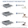 BFPETHOME Orthopedic Dog Bed for Large Dogs-Big Waterproof Sofa Dog