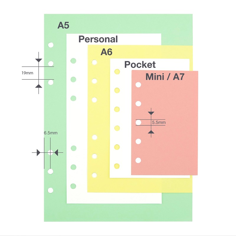 Rapesco 1725 Adjustable 6-Hole Punch, 9 Sheet Capacity, Black