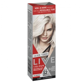 Schwarzkopf Buy Schwarzkopf Live Colour Silver Toner 75ml Online | Chempro Chemists