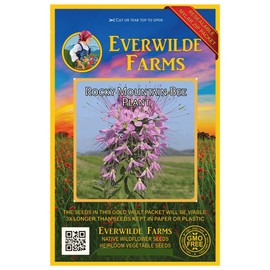 Everwilde Farms - 1 Oz Rocky Mountain Bee Plant Native Wildflower Seeds - Gold Vault