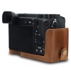 MegaGear MG1642 EVER READY BROWN GENUINE LEATHER CAMERA CASE COVER