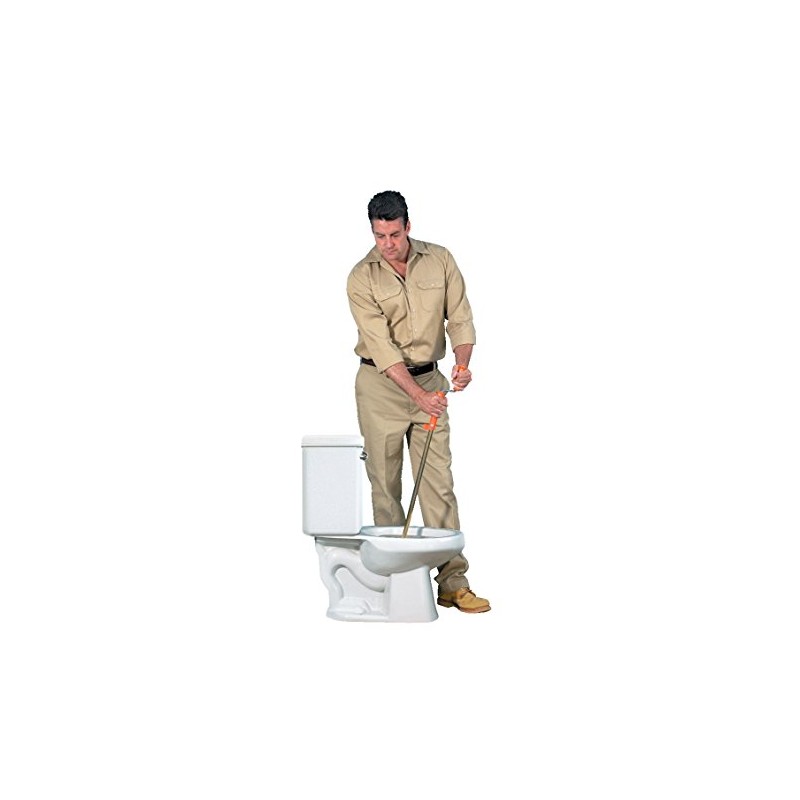 General Pipe Cleaners I-3FL Closet Auger, Professional 3' Flexicore Snake
