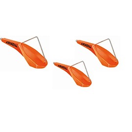 blntackle76 Set of 3 Paravan 40, 70 and 90 g by Jenzi Red Tow Weight Trolling + Free Petri Heil Sticker