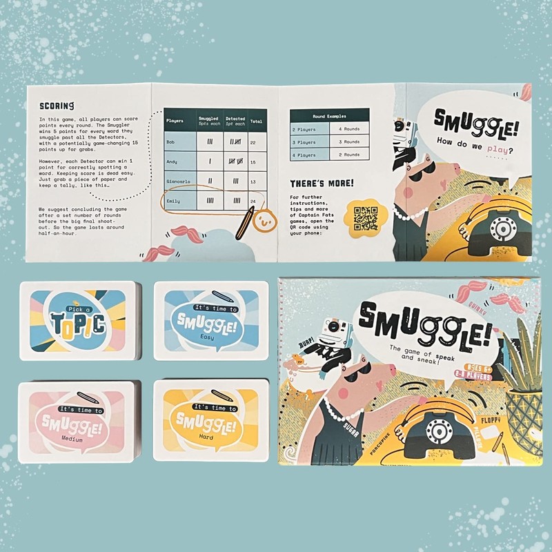 Smuggle - The Word Detective Game
