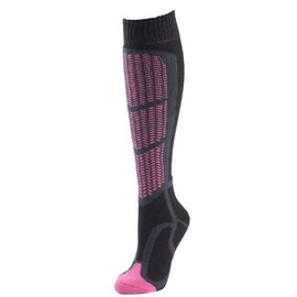 1000 Mile Women's Ski and Snow Sport Padded Sock - Raspberry, Medium (6-8.5)