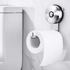YOHOM Suction Cup Toilet Paper Holder Bathroom Hooks for Towel