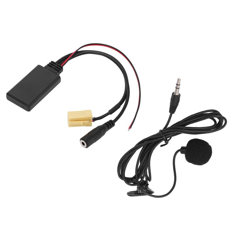 Car Bluetooth5.0 AUX Module Handsfree Microphone Wired Replacement for Fiat