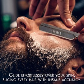 Level 3 Turkish Razor - Rust Free Straight Edge Razor (Red)