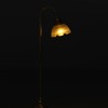 Miniature Dollhouse Floor Lamp 1/12 Scale Miniature Furniture for Dollhouse