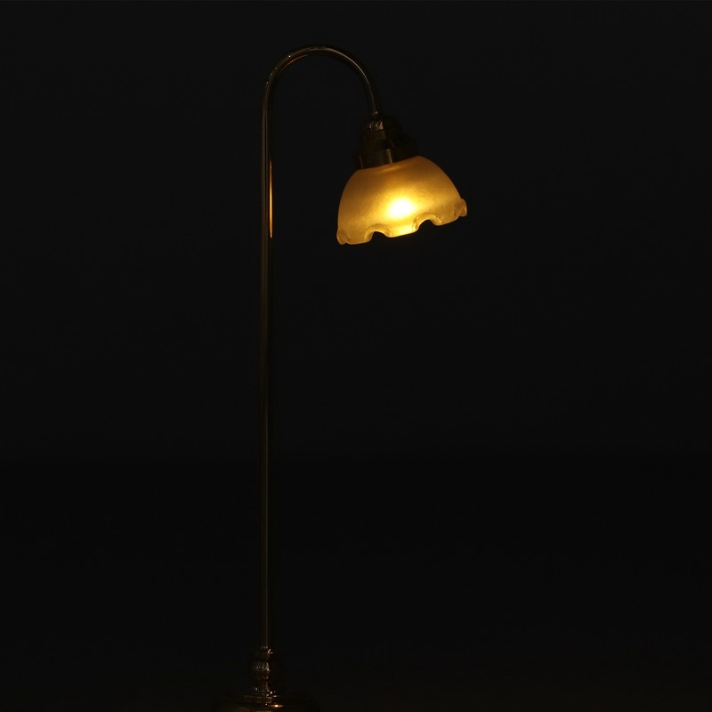 Miniature Dollhouse Floor Lamp 1/12 Scale Miniature Furniture for Dollhouse