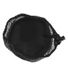 fasient1 Golf Ball Bag Black Mesh Nylon Sack Bag Portable