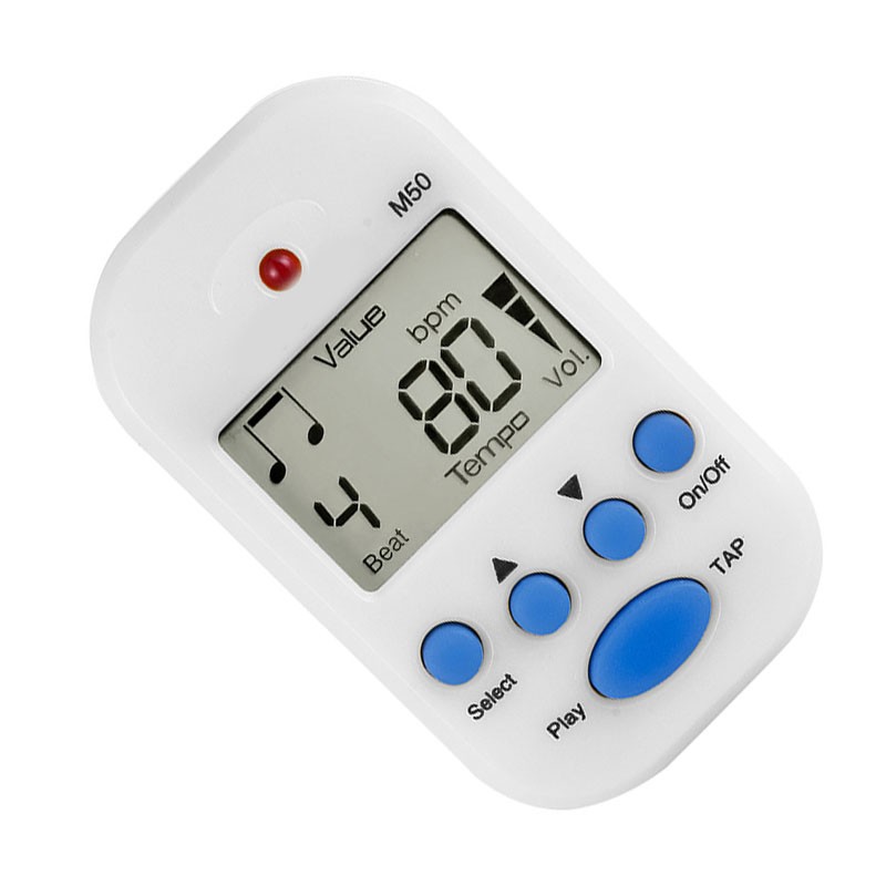 Electronic Metronome Mini Professional 2 Channel Headphone Output for Guitar