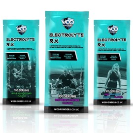 Electrolyte RX Premium Electrolyte Sachets - Highly Dosed Electrolyte Profile for Fitness and Sport | Low Calorie Electrolyte Powder | Electrolyte Sachet Box | Mixed Flavours - 24 Sachets