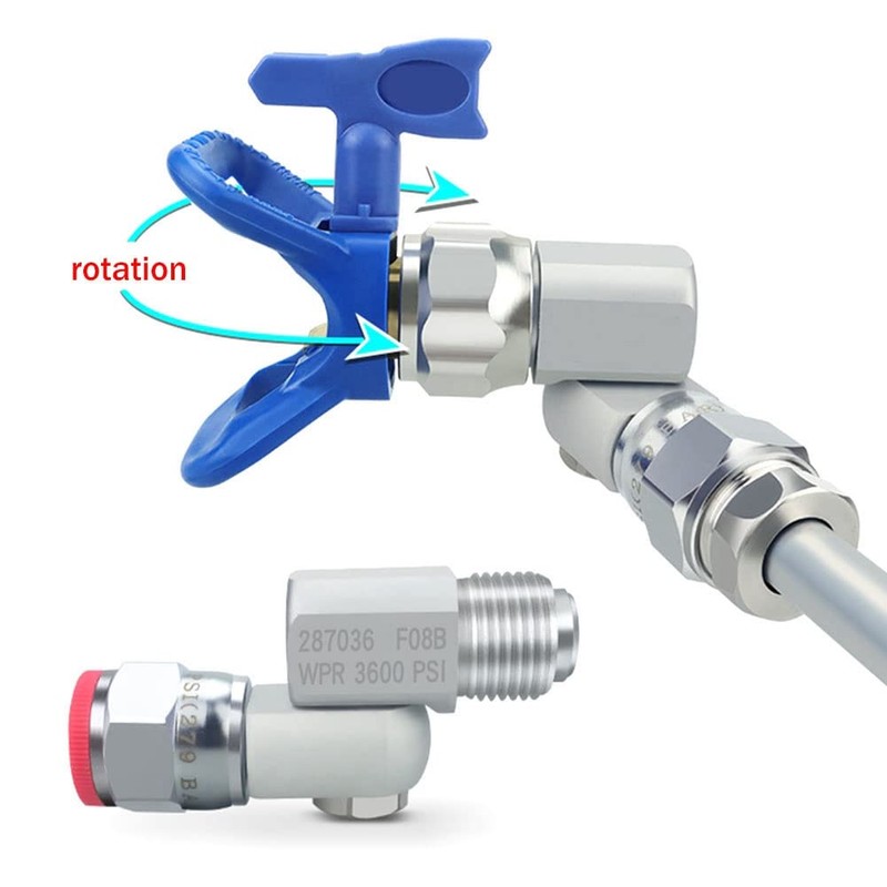 PRATYAHARA Universal Swivel Joint with Sprayer Base Guard & 517