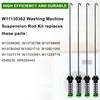 Suspension Rod Kit for May.tag MVWC565FW2 MVWC565FW1 MVWX655DW1 MVWX655DW2 Bravos