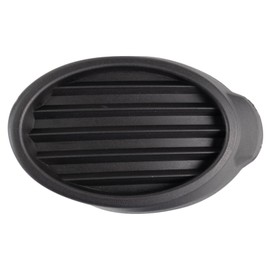 TRQ Front Left Fog Light Hole Cover Black Drivers Side Compatible with 2012-2014 Ford Focus FO1038116
