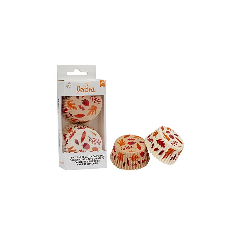 DECORA 0339859 CF 36 Baking Cases Autumn 50 x 32