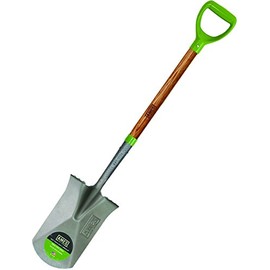 AMES 2593800 Tempered Steel Garden Spade with Hardwood Handle and D-Grip, 43-Inch