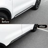 YOUTOOCAR 4PCS Body Side Door Molding Covers Trim Compatible with