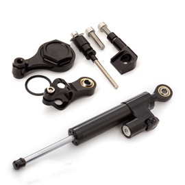 Fit For YZF R6 2006-2015 2016 2017 2018 2019 2020,R1 YZF1000 2006-2016 CNC Motorcycle Steering Damper Stabilizer Buffer Control Bar with Mounting Bracket Support Kit Full Set