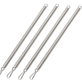 20 Inch Extension Spring Zinc Plated Steel Screen Door Spring, 4PCS