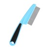 JIANYI Flea Comb with Rubber Handle, Flea and Tick Comb