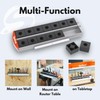 SpeTool Router Bit Storage Rack, Versatile 14 Bit Bases for