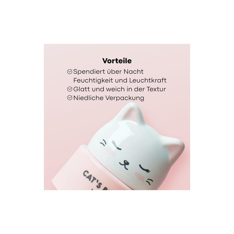 Tonymoly Mascarilla Nocturna Gatos Purrfect