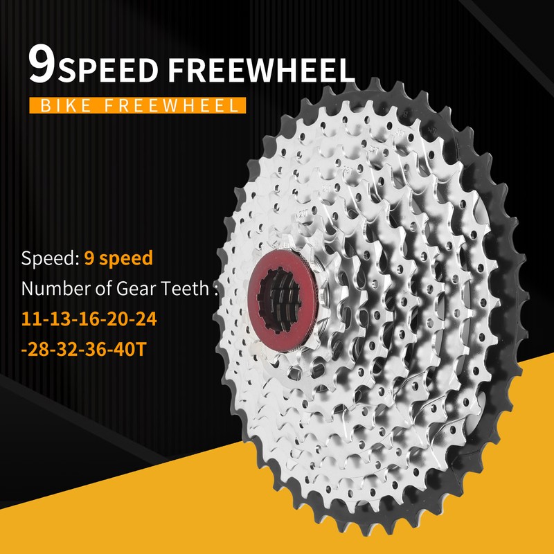 WAKE 9 Speed Bicycle Flywheel 9 Speed Cassette Road Bike