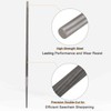 sourcing map 3pcs Chainsaw File, 25/128"(5.0mm) Round Sharpening Hand Files