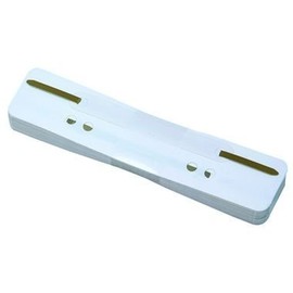 100 x Flexi Filing Strips White (4 Holes Plastic Cover Strip)