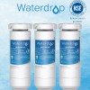 Waterdrop XWF Replacement For GE® XWF Refrigerator Water Filter, Pack