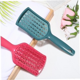 NOLITOY 2pcs Boar Bristle Smoothing Brush Vented Hair Brush for Wet Dry Curly Hair