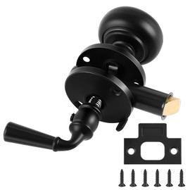 Hicarer 1 Pack Solid Brass Storm Door Latch Storm Screen Door Latch Screen Door Handle Storm Door Handle Replacement Lock Screen Door Hardware