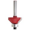 Takagi Earth Man TRBP-31 Carbide Trimmer Chamfer Router Bit, 45