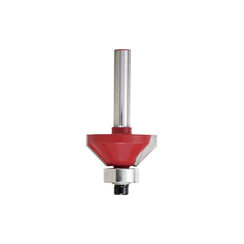 Takagi Earth Man TRBP-31 Carbide Trimmer Chamfer Router Bit, 45