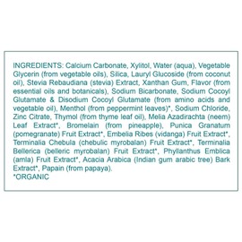 Botanique Whitening simply Mint |Prevents germs and improves Oral & Dental health |Strenghtens teeth| All Natural, Fluoride & SLS free | 100% Vegetarian and Vegan Friendly-150g (pack of 2)