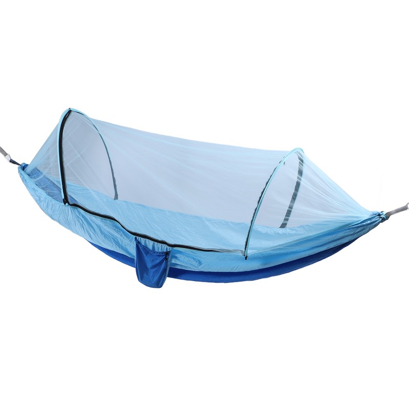 Camping Hammock with Net Lightweight Portable Tree Hammock with Storage
