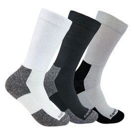 Carhartt Lightweight Stretch Top Crew Sock, Assorted, X-Large 3-Pack