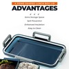 Bento Lunch Box Microwave & Dishwasher Safe with Dome Lid