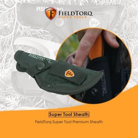 FieldTorq Ballistic Nylon Super Tool Sheath - Fits All Tools and Torq Assist - Ultimate Upgrade for Your FieldTorq
