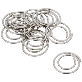 'Alco-Albert 270 "Circular, Diameter: 20 mm Round Polished Nickel-Plated Pack of 50